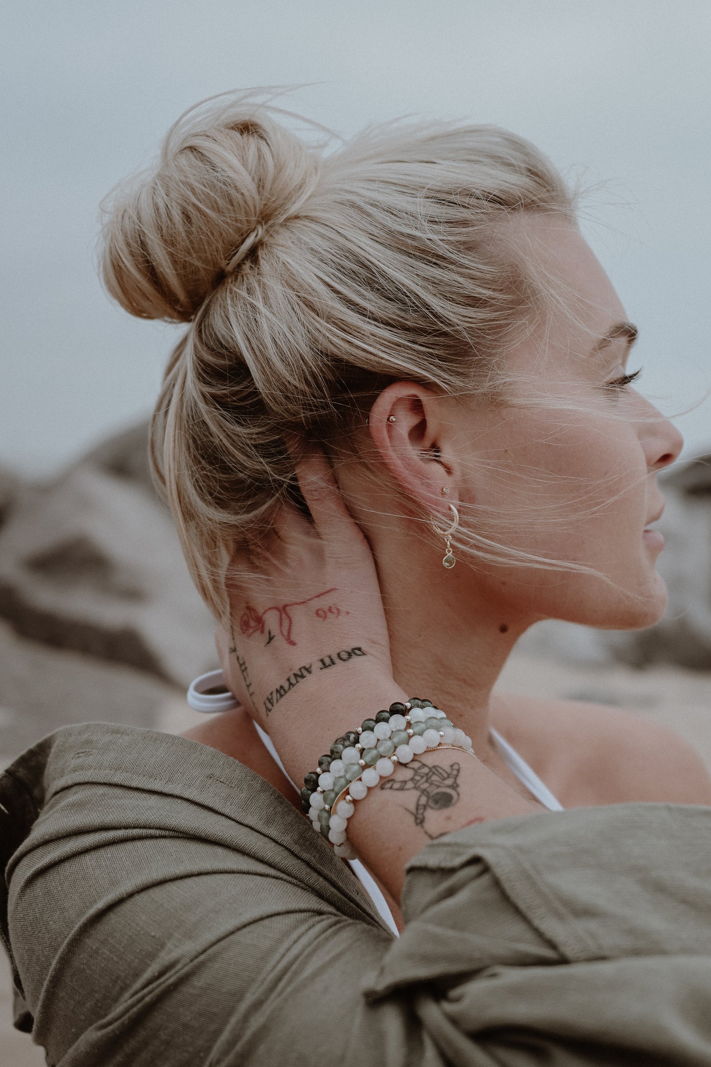 Natural Rose Quartz Bracelet