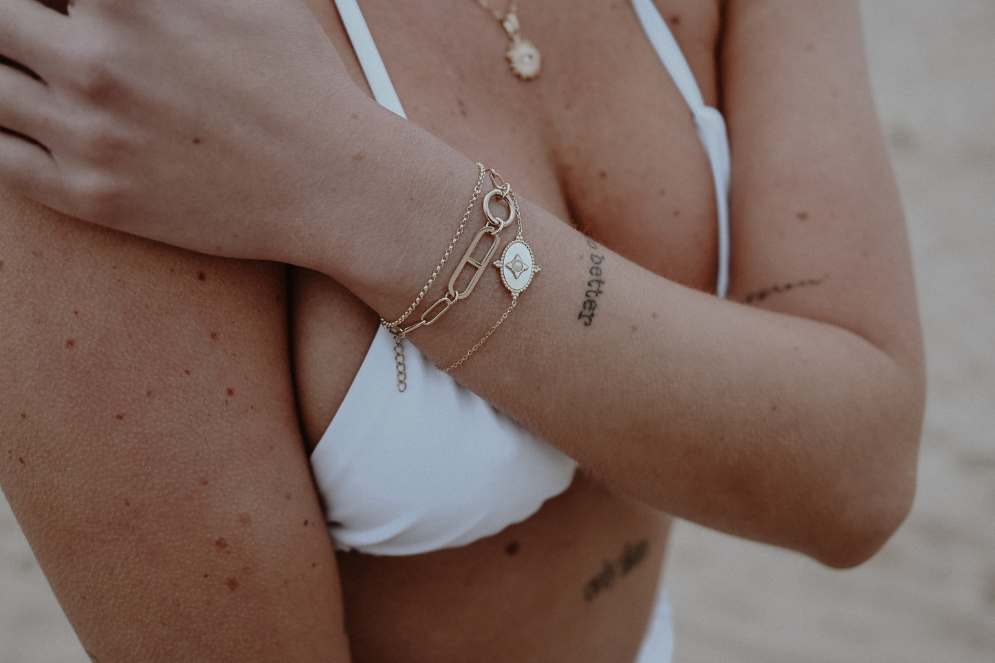 Pearly Chain Bracelet