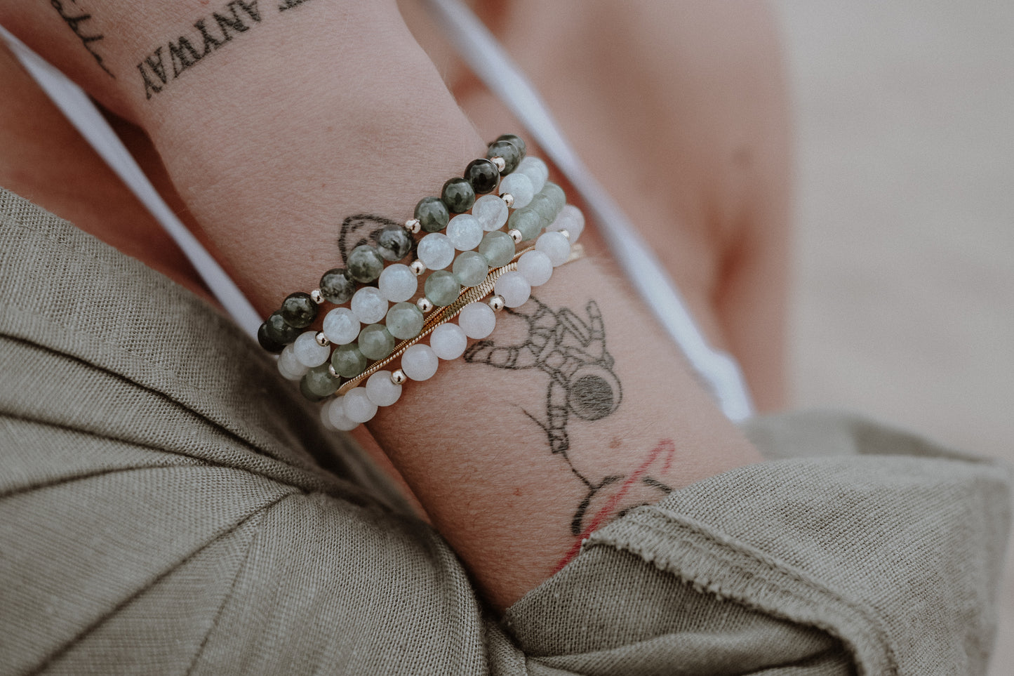 Natural Moonstone Bracelet