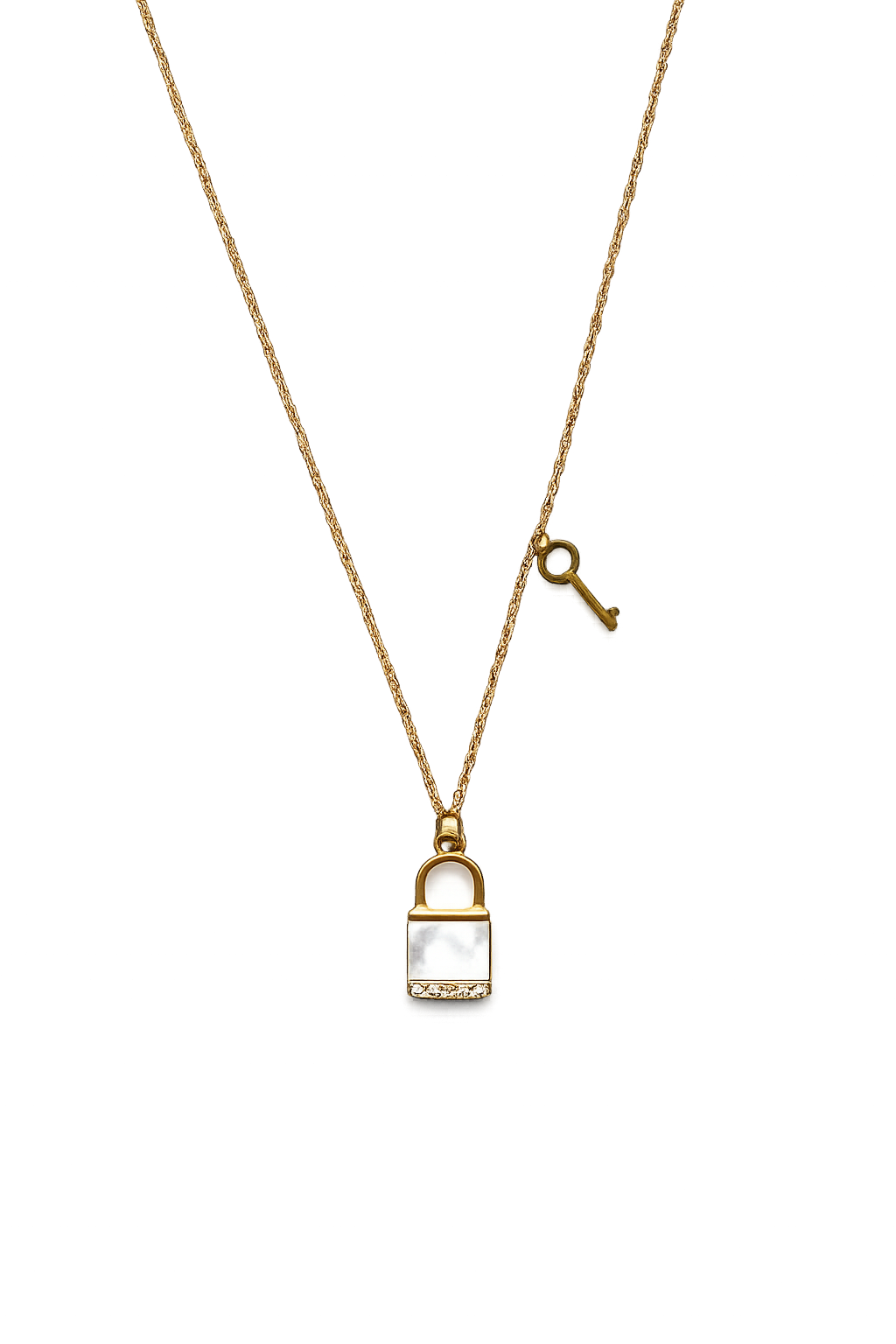 Lock And Key Necklace