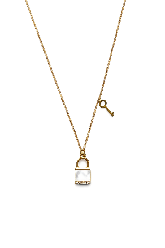 Lock And Key Necklace