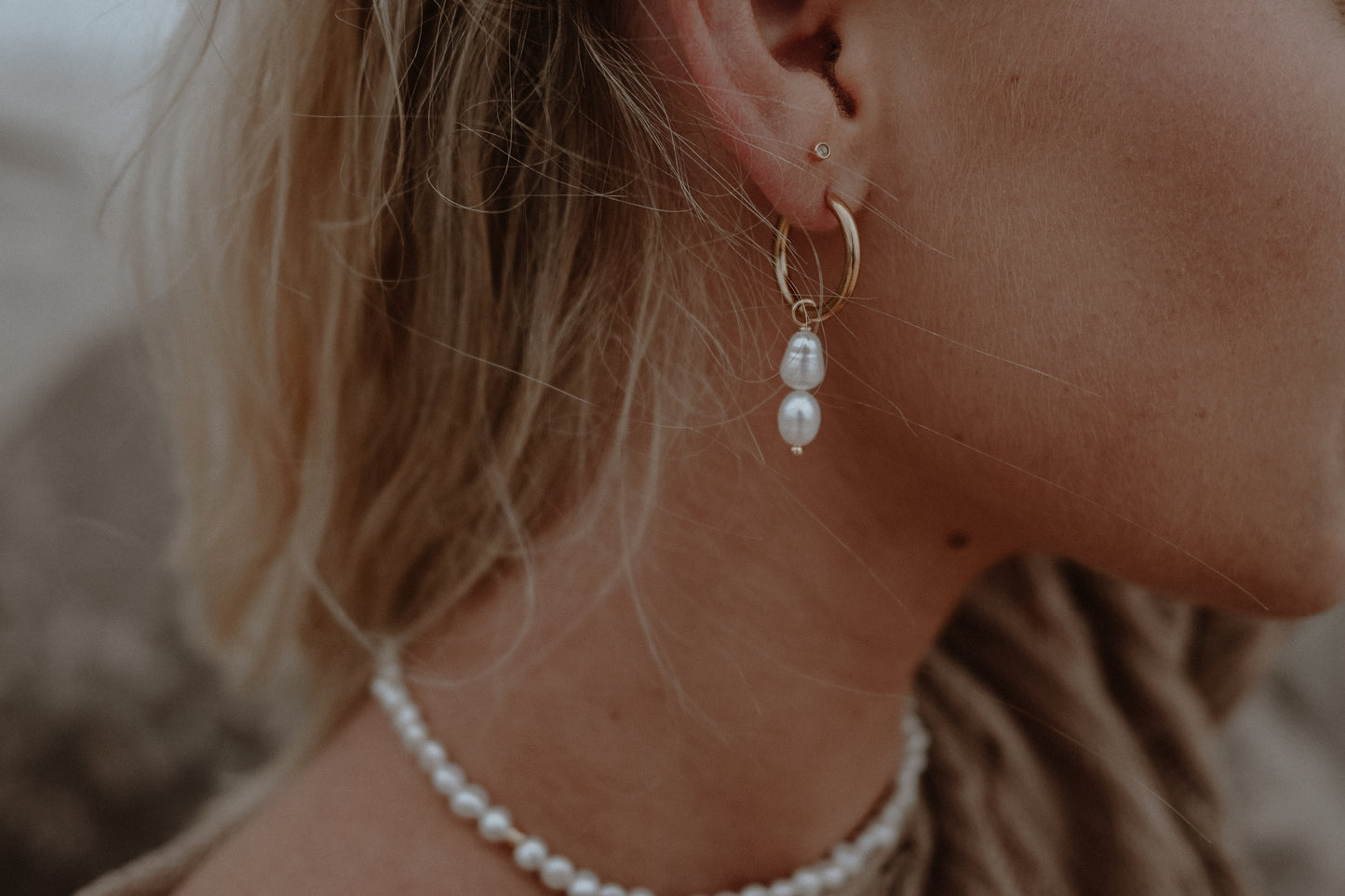 Pearl Drop Earrings