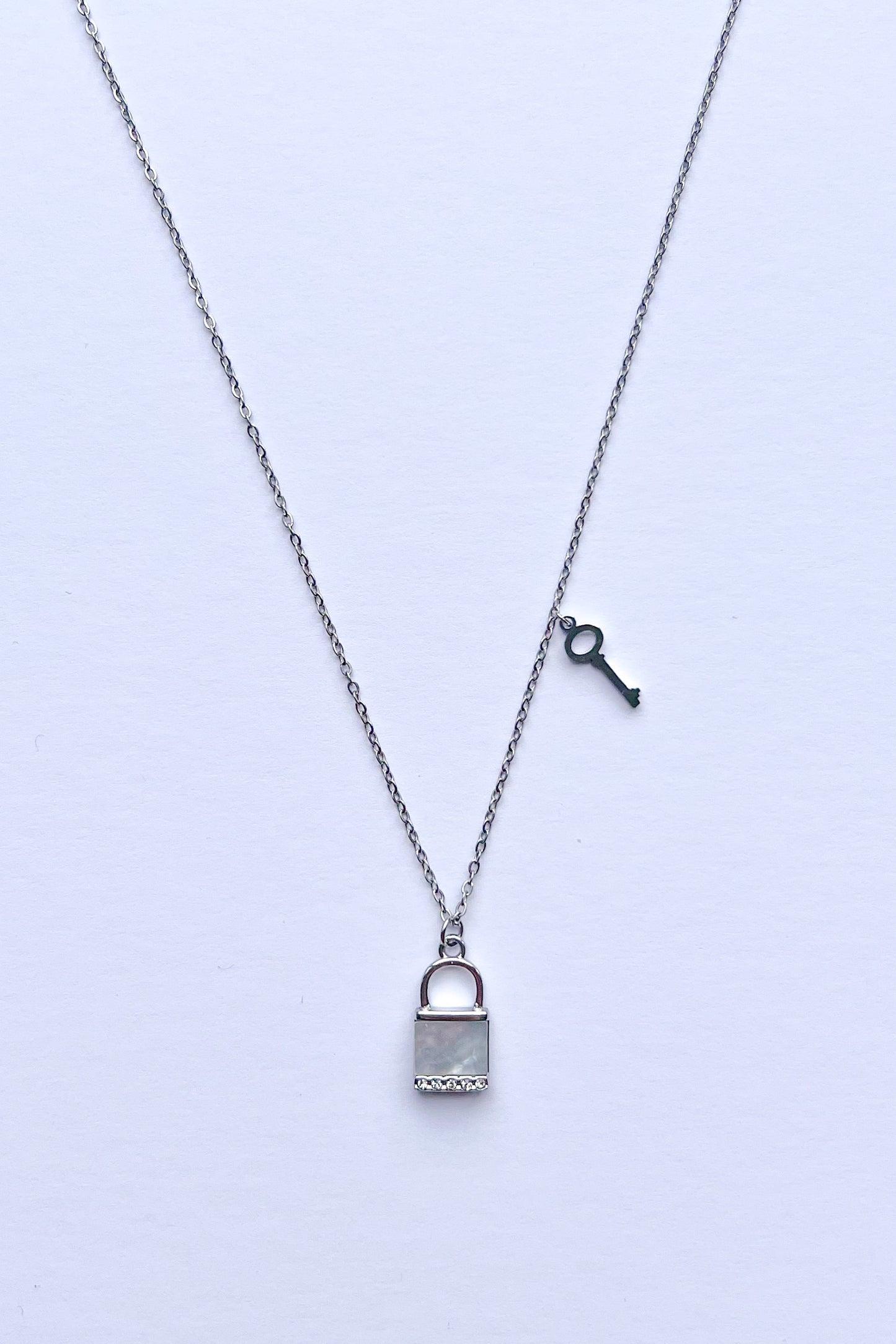 Lock and Key Necklace