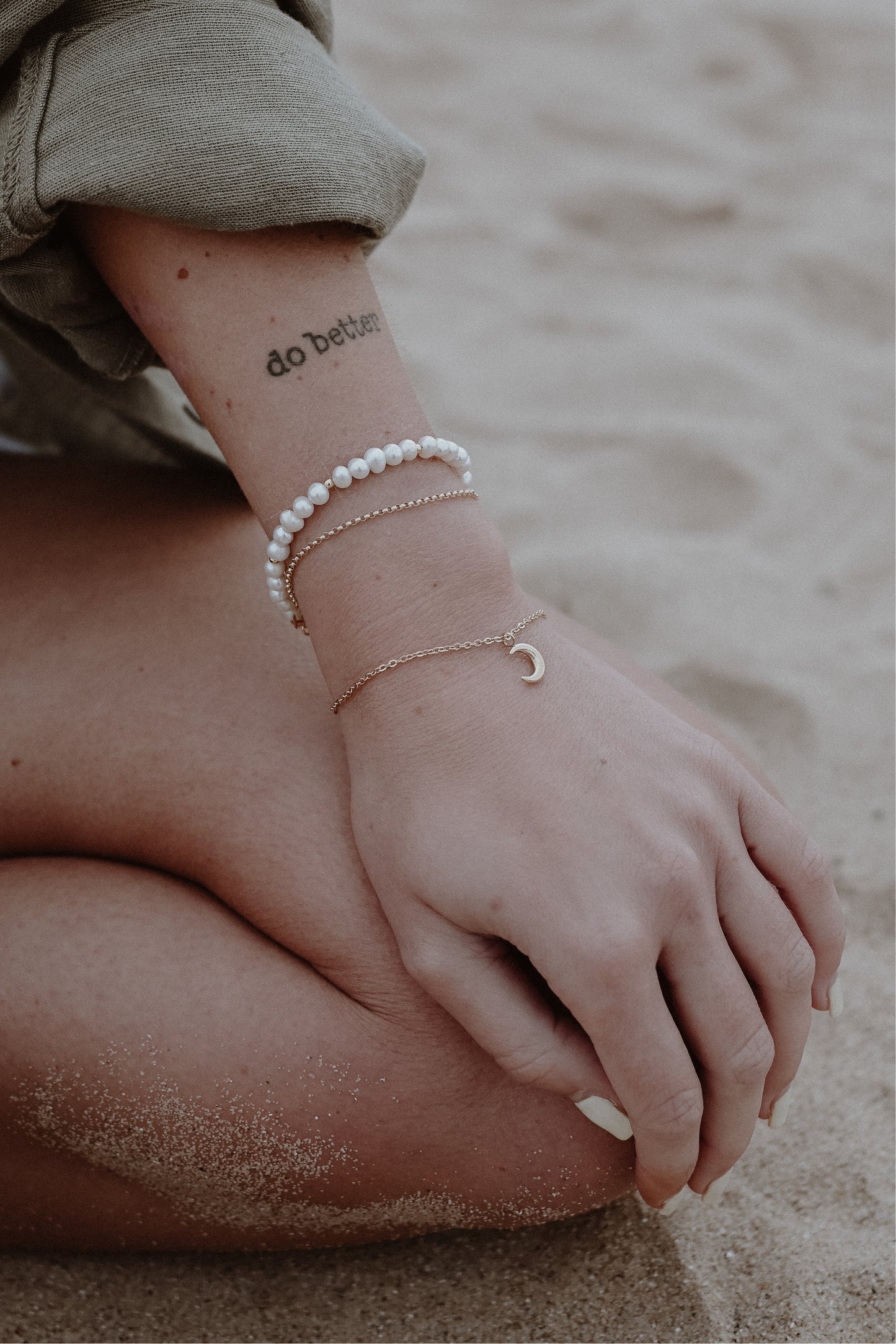 Moon Chain Bracelet