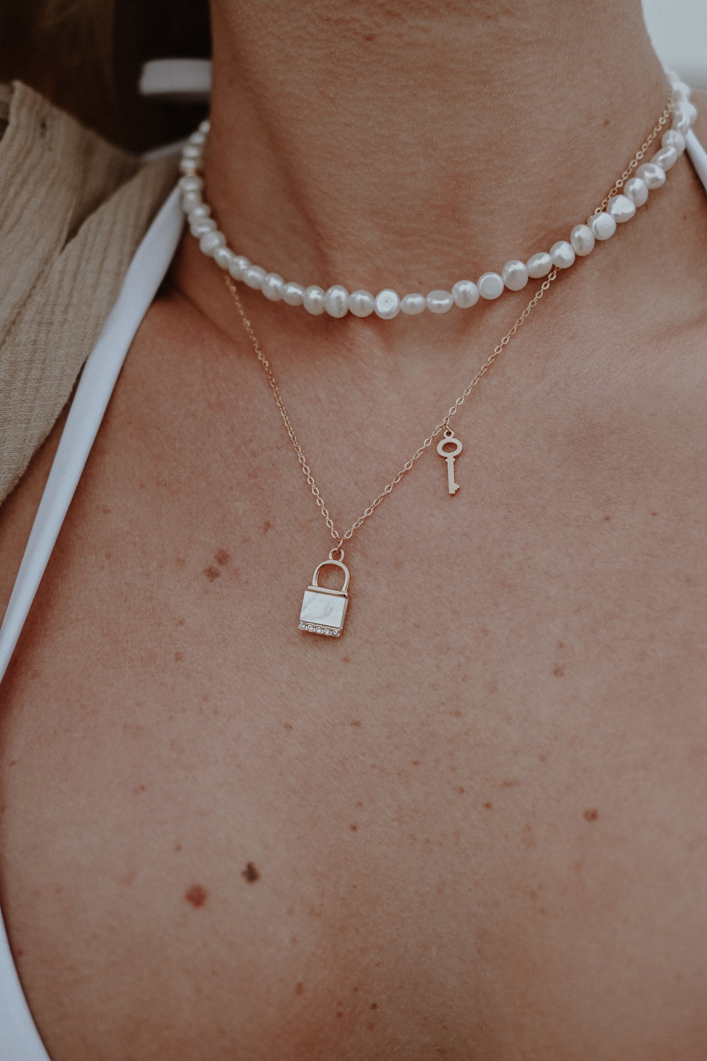 Lock And Key Necklace