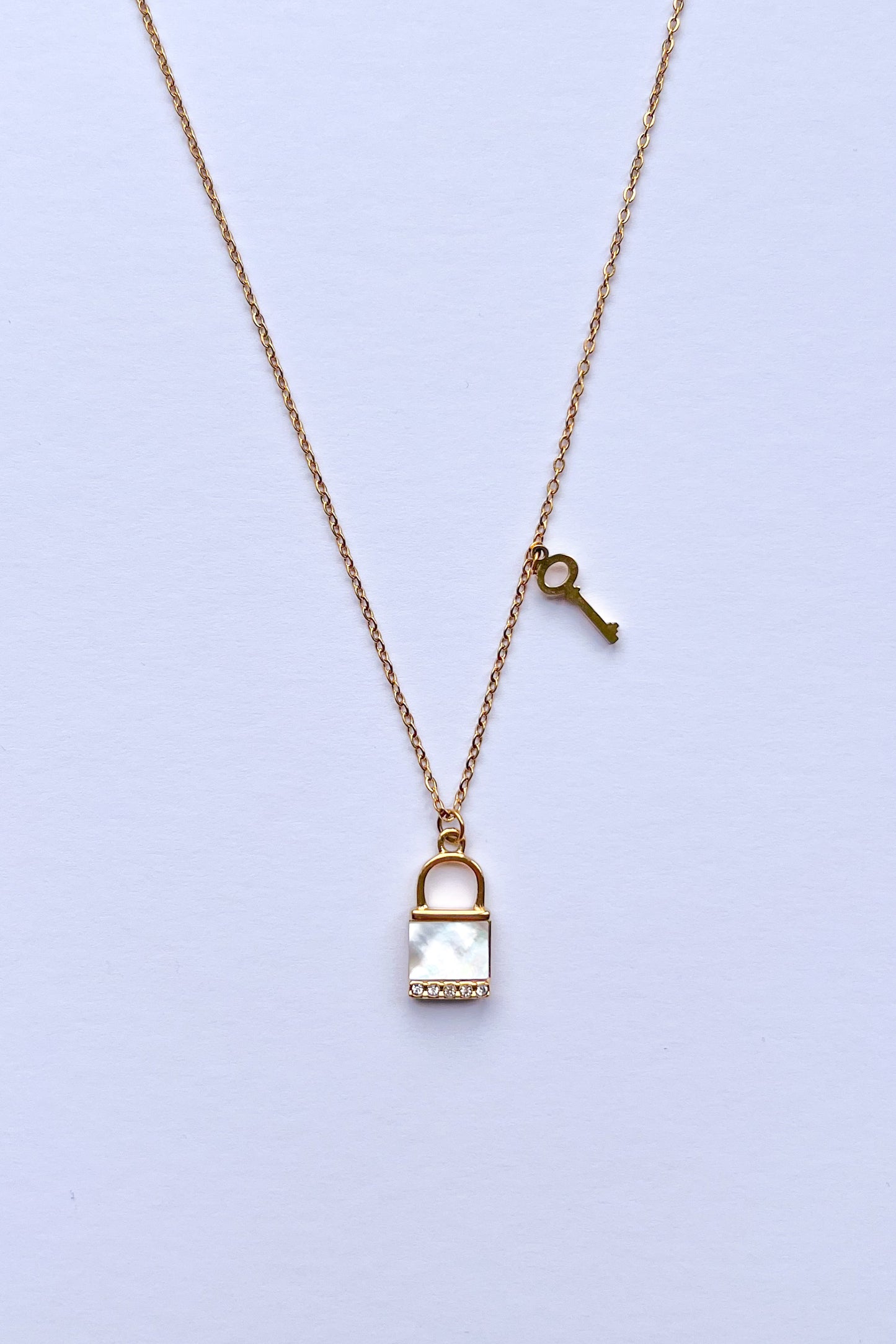 Lock And Key Necklace