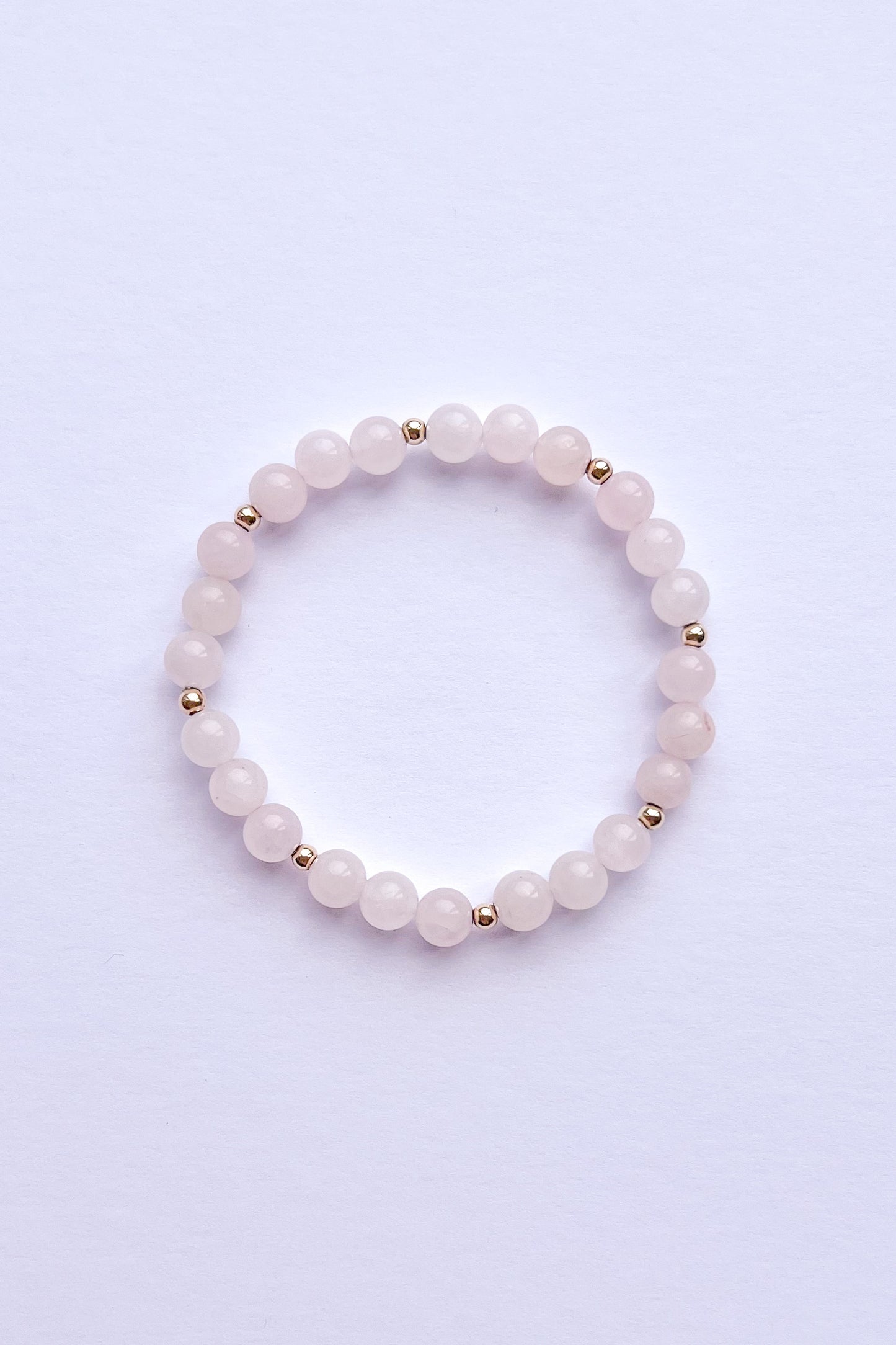 Natural Rose Quartz Bracelet
