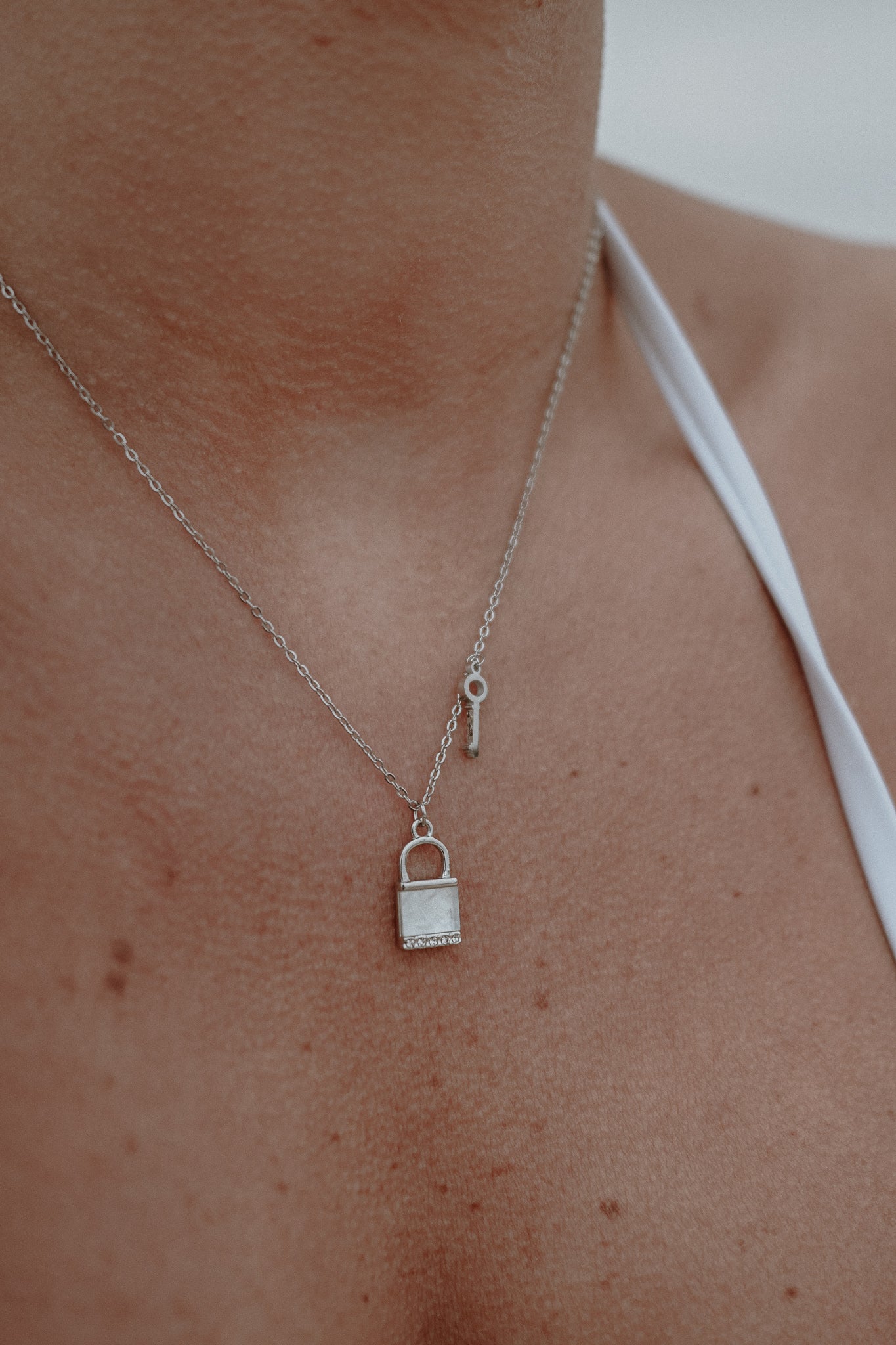 Lock and Key Necklace