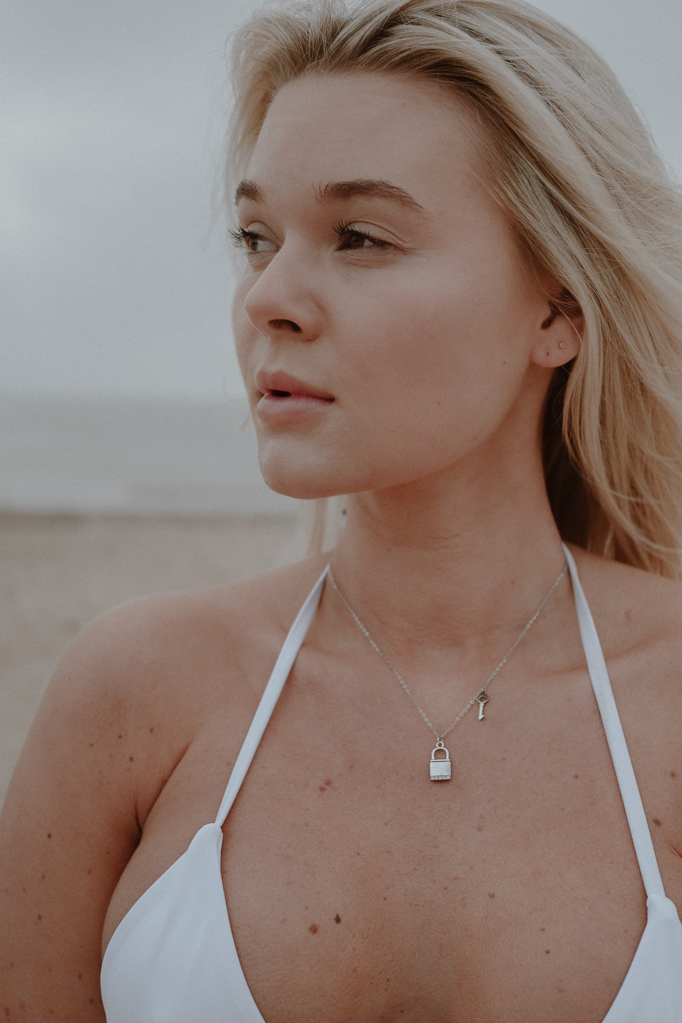 Lock and Key Necklace